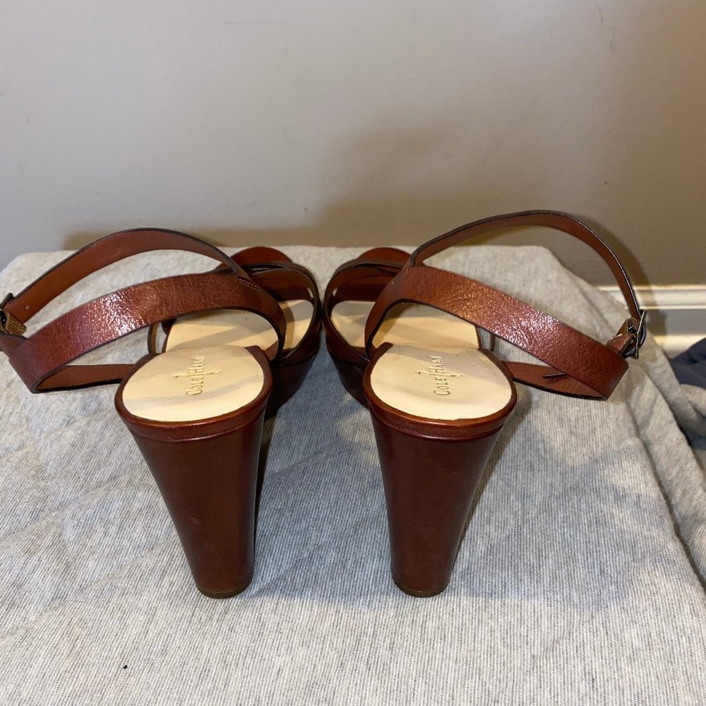 Cole Haan Wedge Platform Sandals - Picture 9 of 9